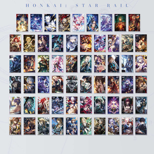 Honkai: Star Rail Light Cone Acrylic Colored Paper