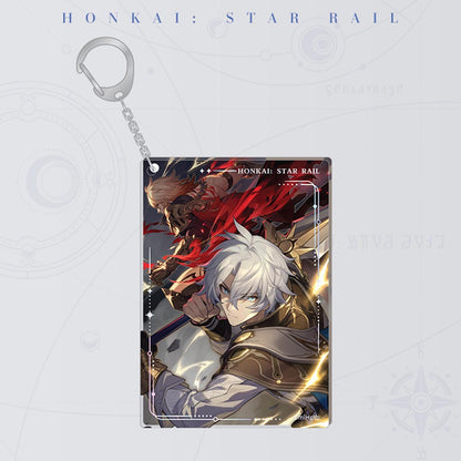 Light Cone Acrylic Keychain