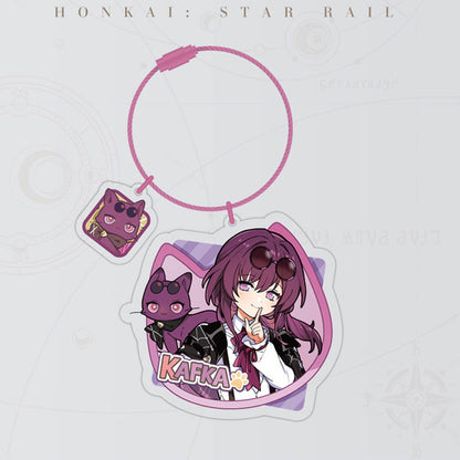 Honkai Star Rail Little Cat Series Acrylic Pendant