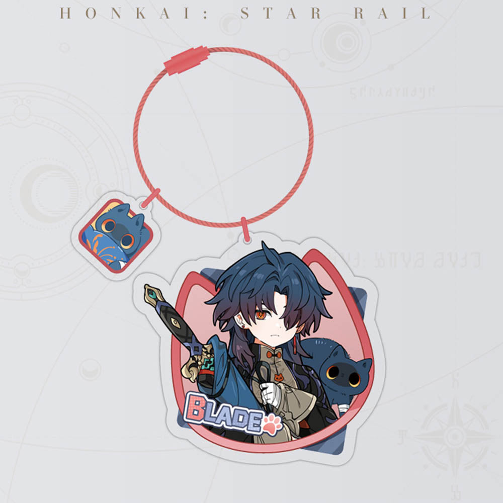 Honkai Star Rail Little Cat Series Acrylic Pendant