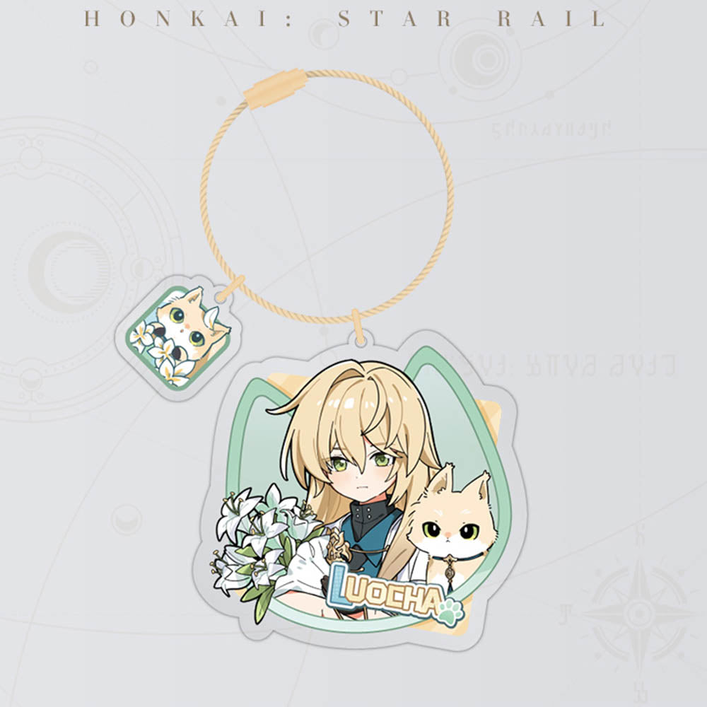 Honkai Star Rail Little Cat Series Acrylic Pendant