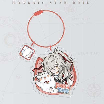 Honkai Star Rail Little Cat Series Acrylic Pendant