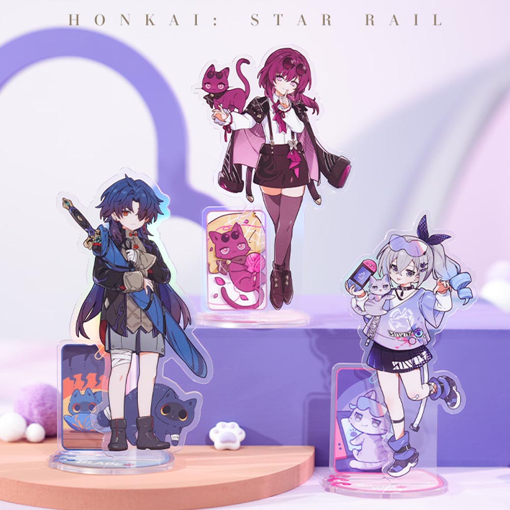 Honkai Star Rail Little Cat Series Acrylic Stand