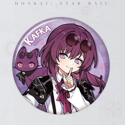 Honkai Star Rail Little Cat Series Tinplate Badge