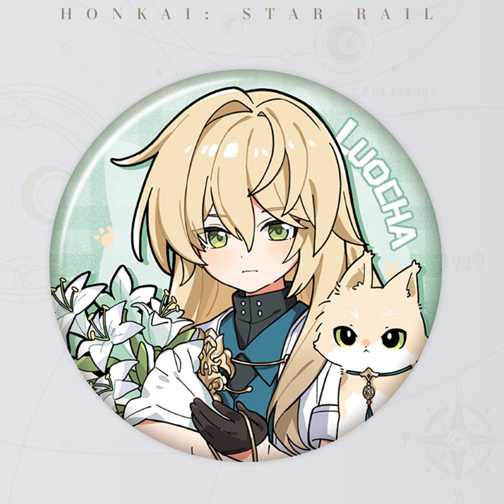 Honkai Star Rail Little Cat Series Tinplate Badge