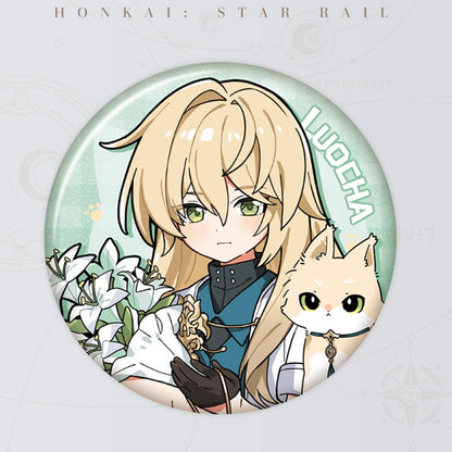 Honkai Star Rail Little Cat Series Tinplate Badge