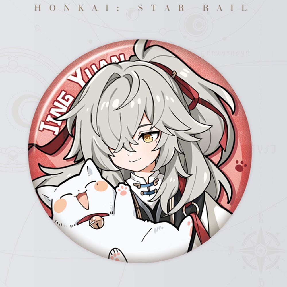 Honkai Star Rail Little Cat Series Tinplate Badge