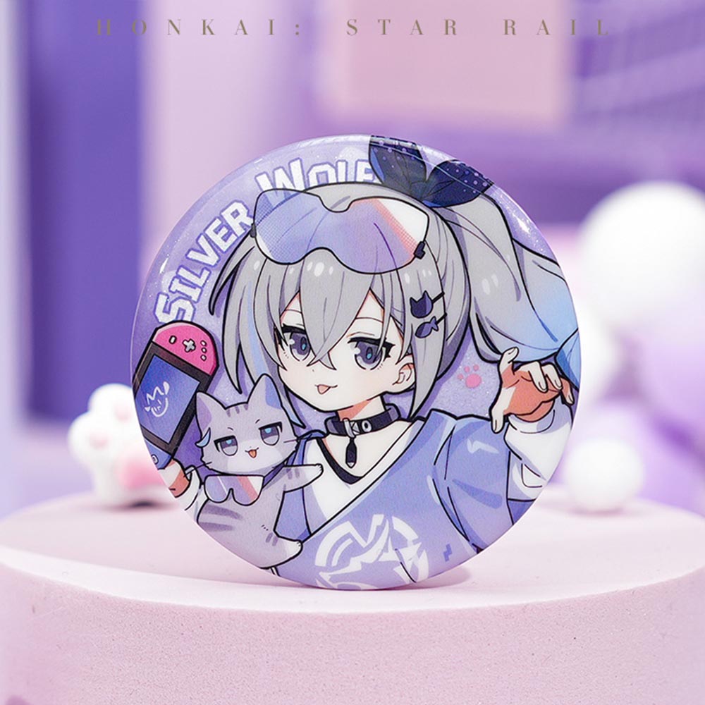 Honkai Star Rail Little Cat Series Tinplate Badge