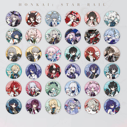 Honkai: Star Rail Little Cat Series Tinplate Badge