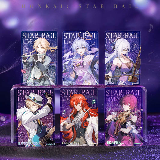 Honkai Star Rail Live 2024 Acrylic Quicksand Block