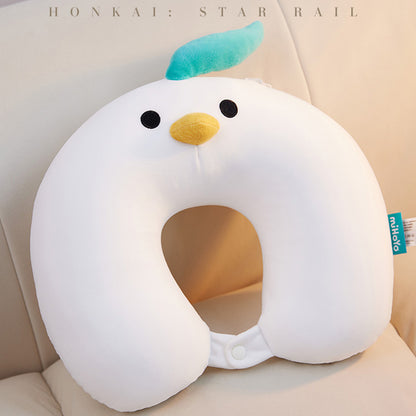Honkai Star Rail Qingque 2-Way U-shaped Pillow