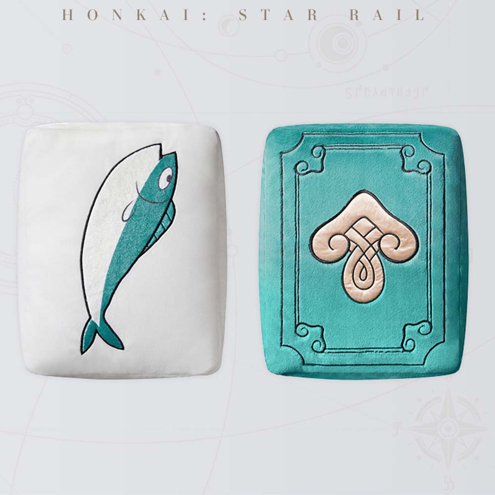 Honkai Star Rail Qingque Celestial Jade 2-Way Pillow