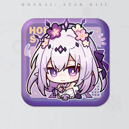 Square Cartoon Badges
