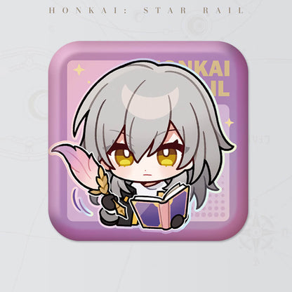 Square Cartoon Badges