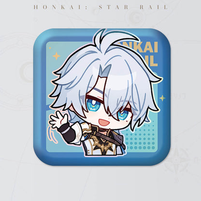 Square Cartoon Badges