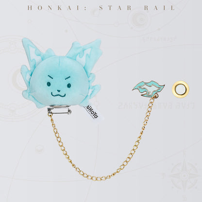 Honkai Star Rail Mr. Tail Plush Badge