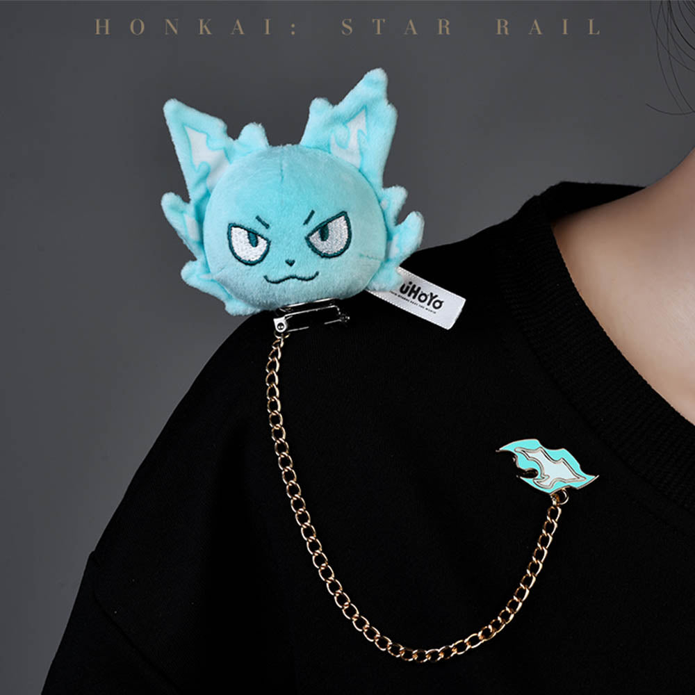 Honkai Star Rail Mr. Tail Plush Badge