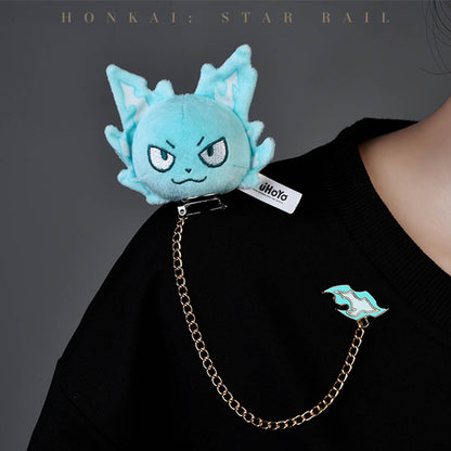 Honkai Star Rail Mr. Tail Plush Badge