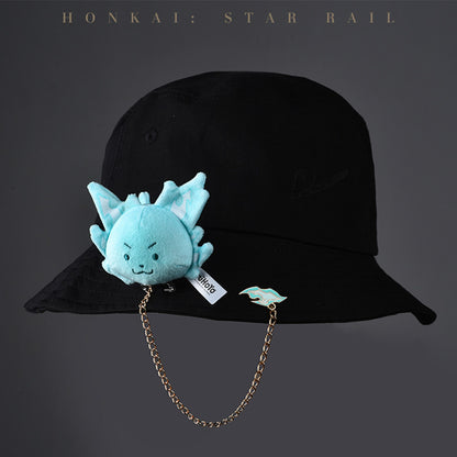 Honkai Star Rail Mr. Tail Plush Badge