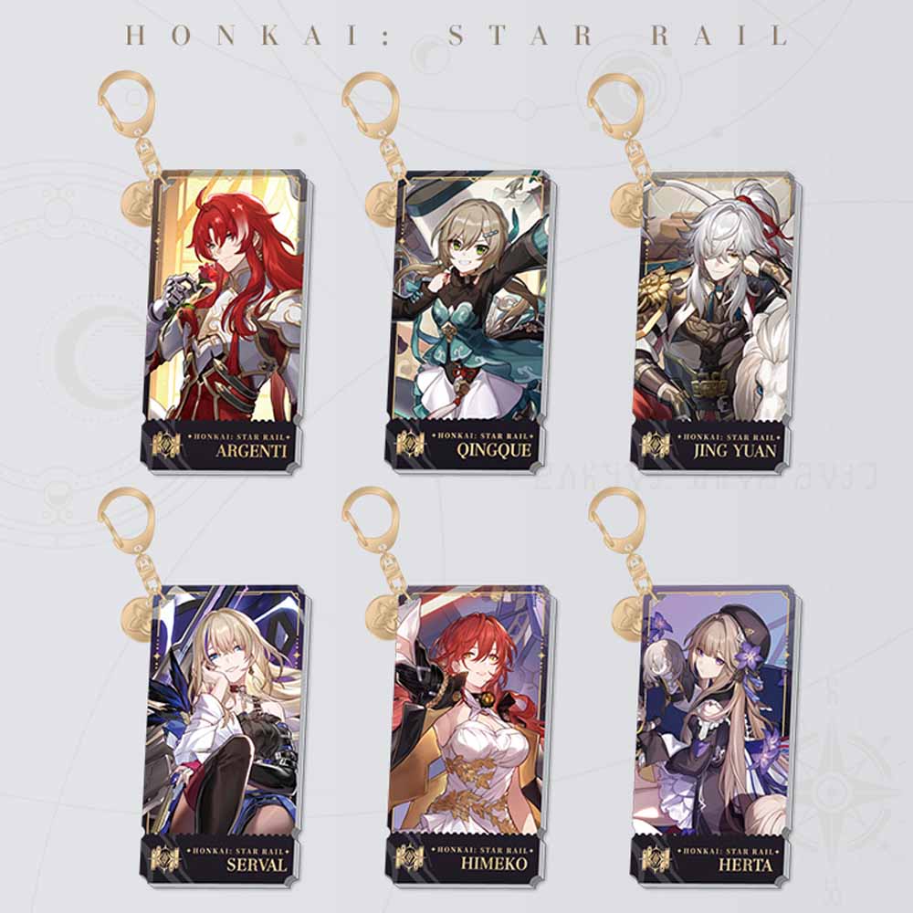 Honkai: Star Rail Erudition Path Character Keychain | Honkai Shop
