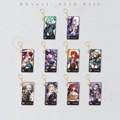 Erudition Path Character Keychain