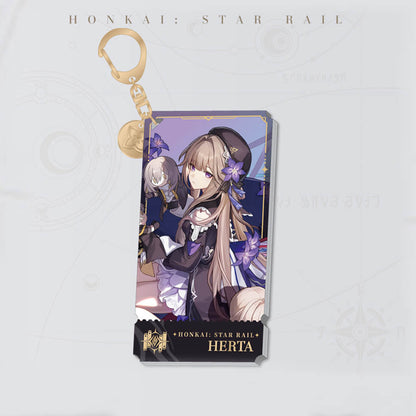 Erudition Path Character Keychain