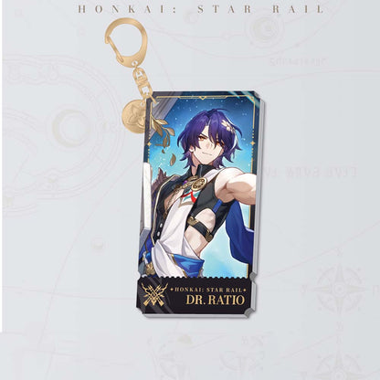 Honkai: Star Rail Hunt Path Character Keychain