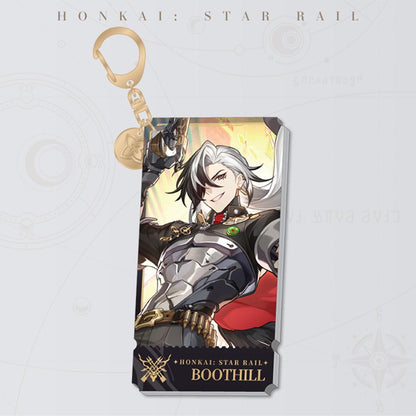 Honkai: Star Rail Hunt Path Character Keychain