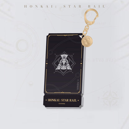 Honkai: Star Rail Official Hunt Path Character Keychain