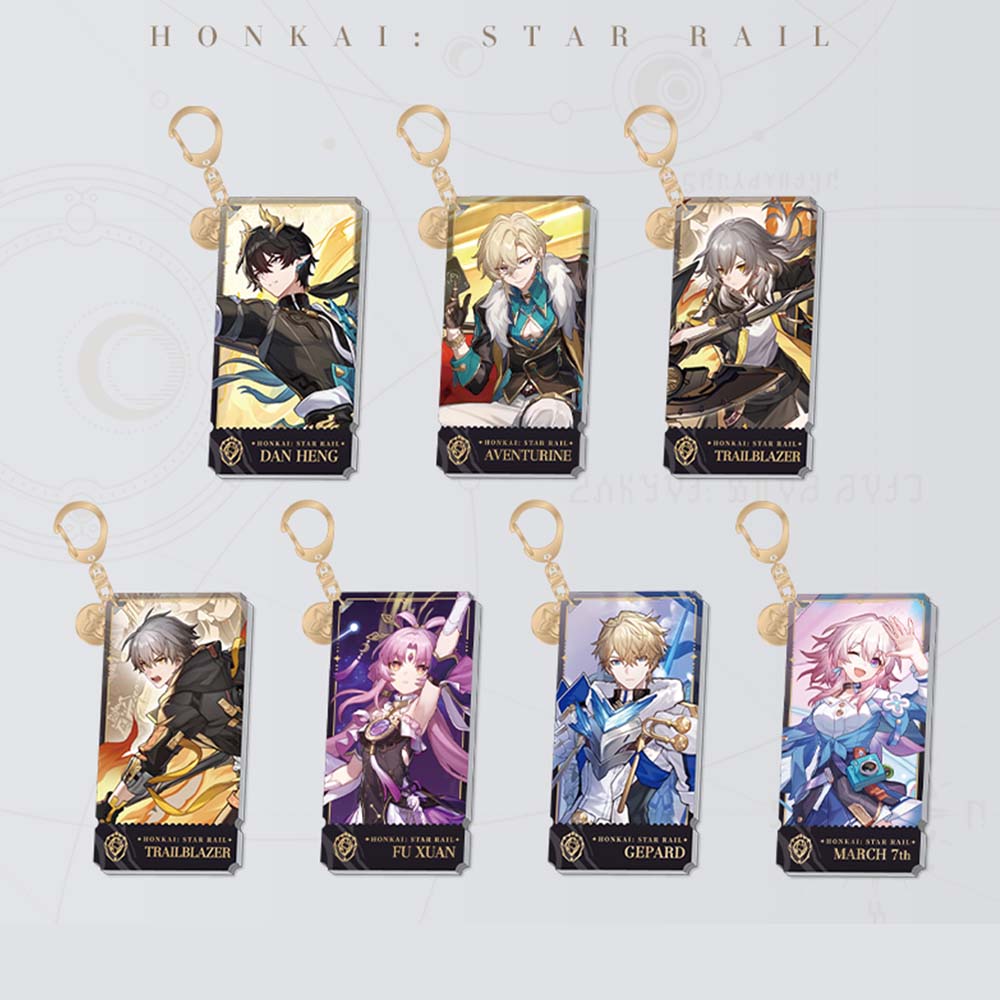 Preservation Path Character Keychain