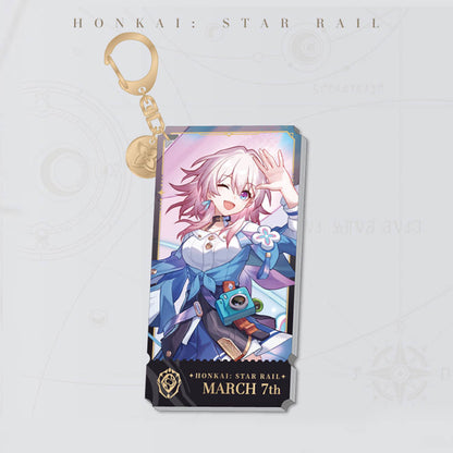 Preservation Path Character Keychain