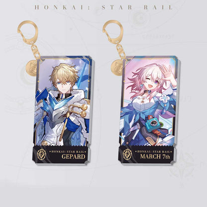 Preservation Path Character Keychain