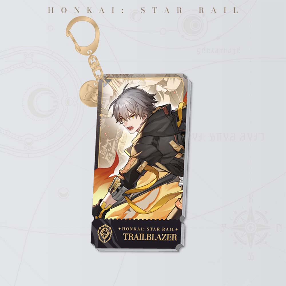 Preservation Path Character Keychain