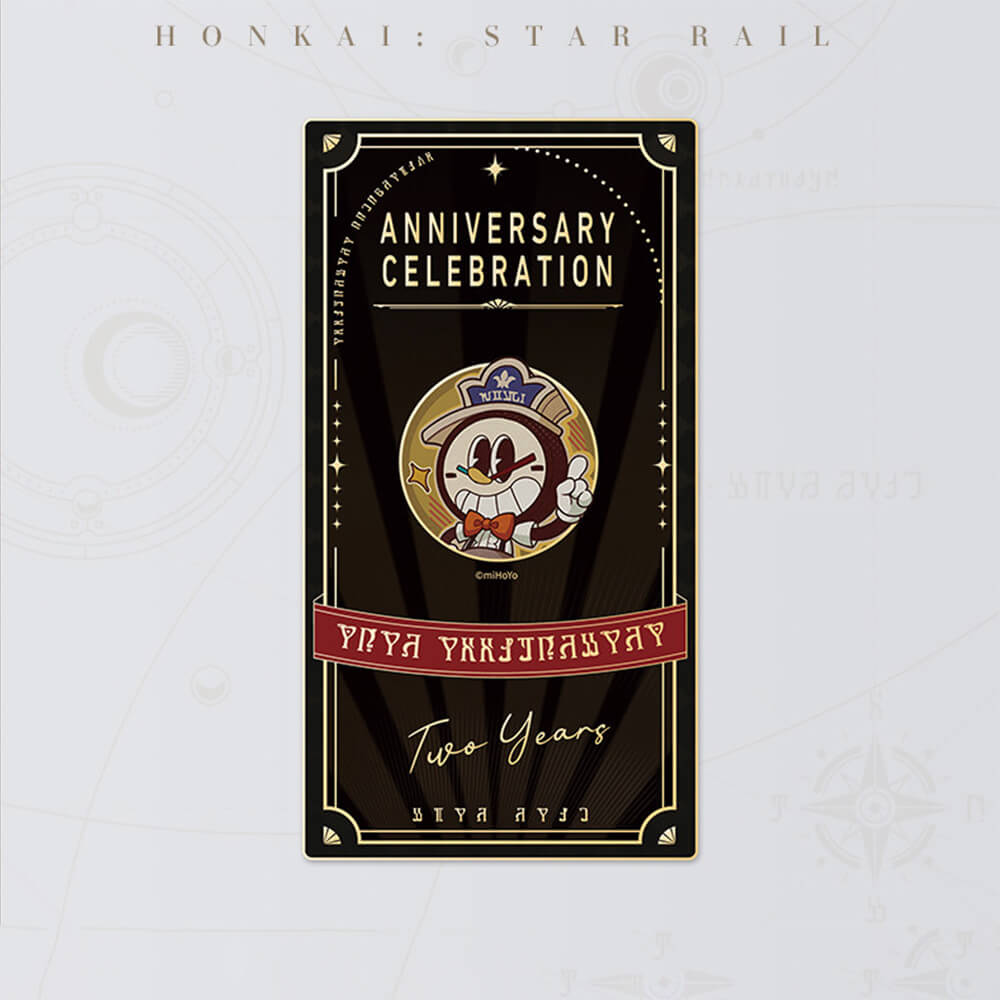 2nd Anniversary Collectible Card Blind Box Set A