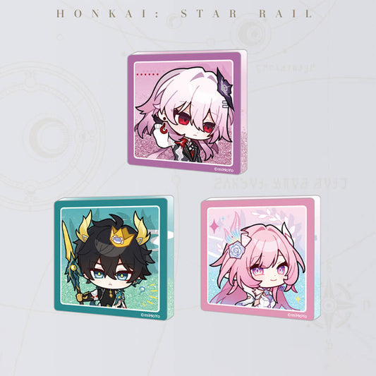 Acrylic Quicksand Fridge Magnet