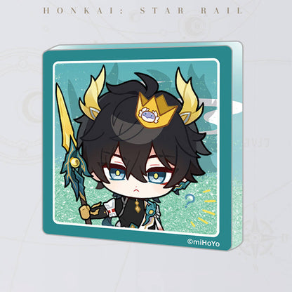 Acrylic Quicksand Fridge Magnet