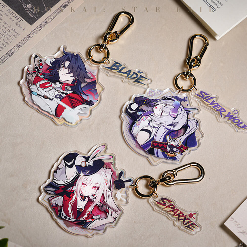 Aha Universe Series Acrylic Keychain