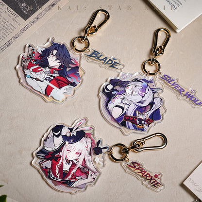 Aha Universe Series Acrylic Keychain