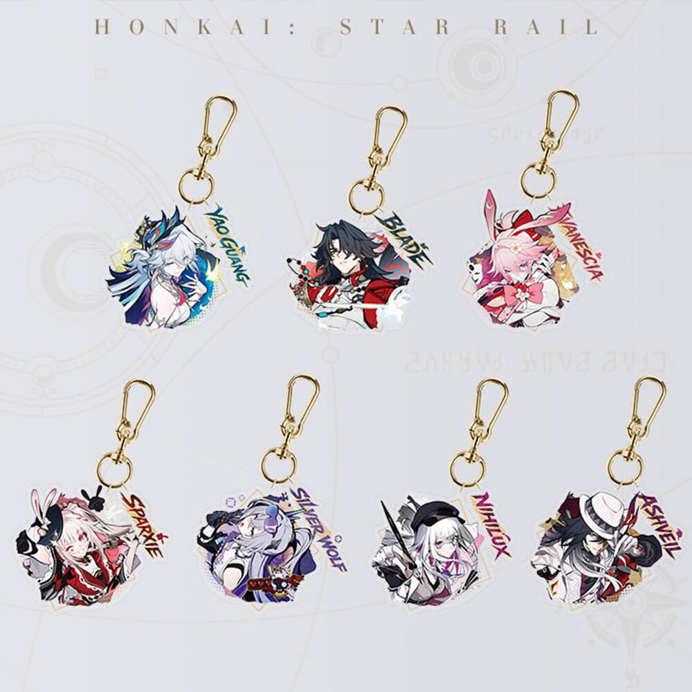 Aha Universe Series Acrylic Keychain