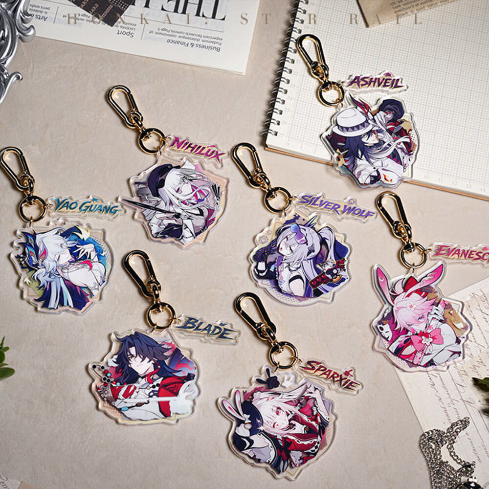 Aha Universe Series Acrylic Keychain