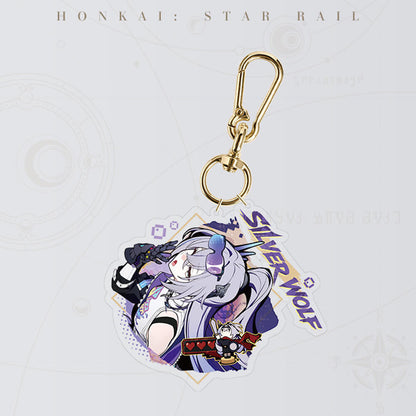Aha Universe Series Acrylic Keychain