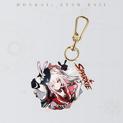 Aha Universe Series Acrylic Keychain