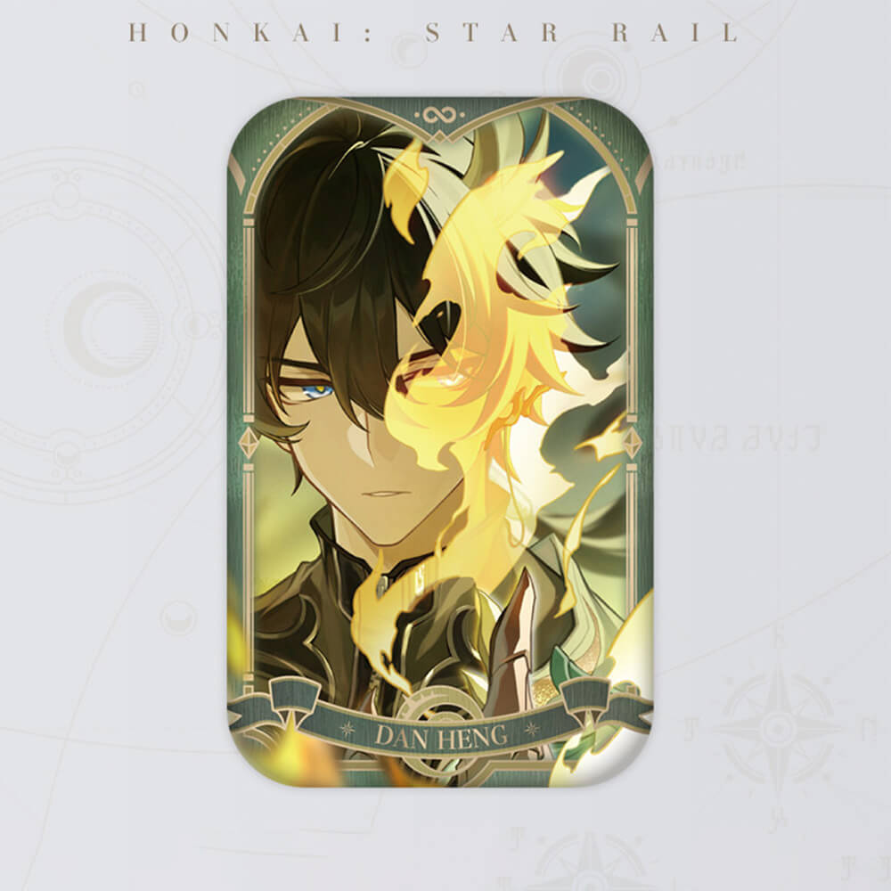 Amphoreus’ Saga of Heroes Series Tinplate Badges