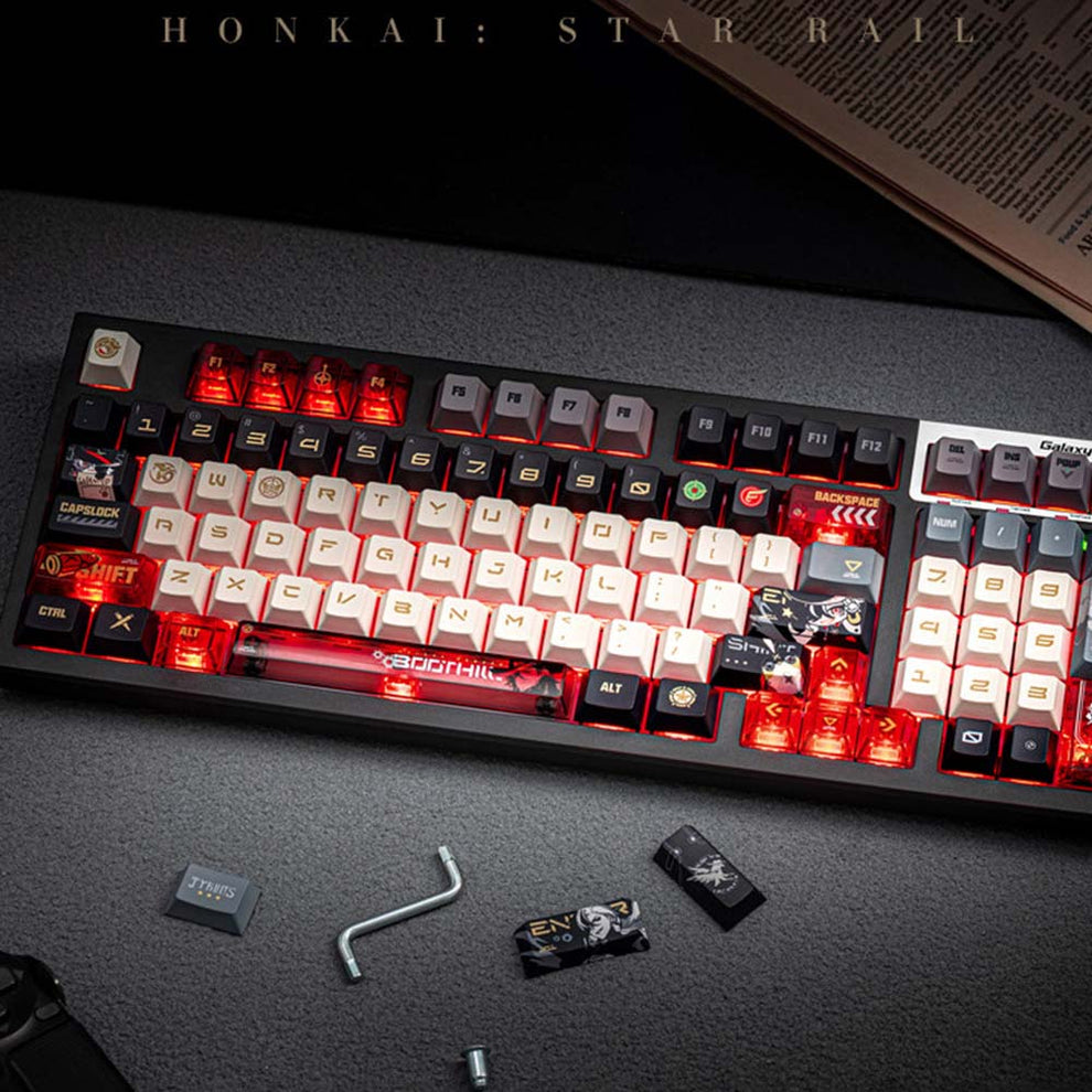 Honkai: Star Rail Boothill Mechanical Keyboard | Honkai Shop