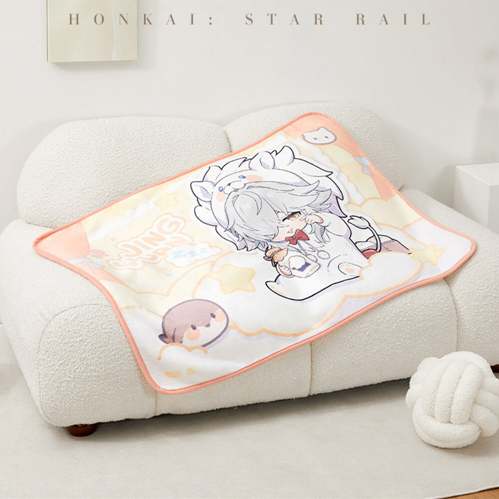 Boys Dormitory Q Version Home Series Blanket