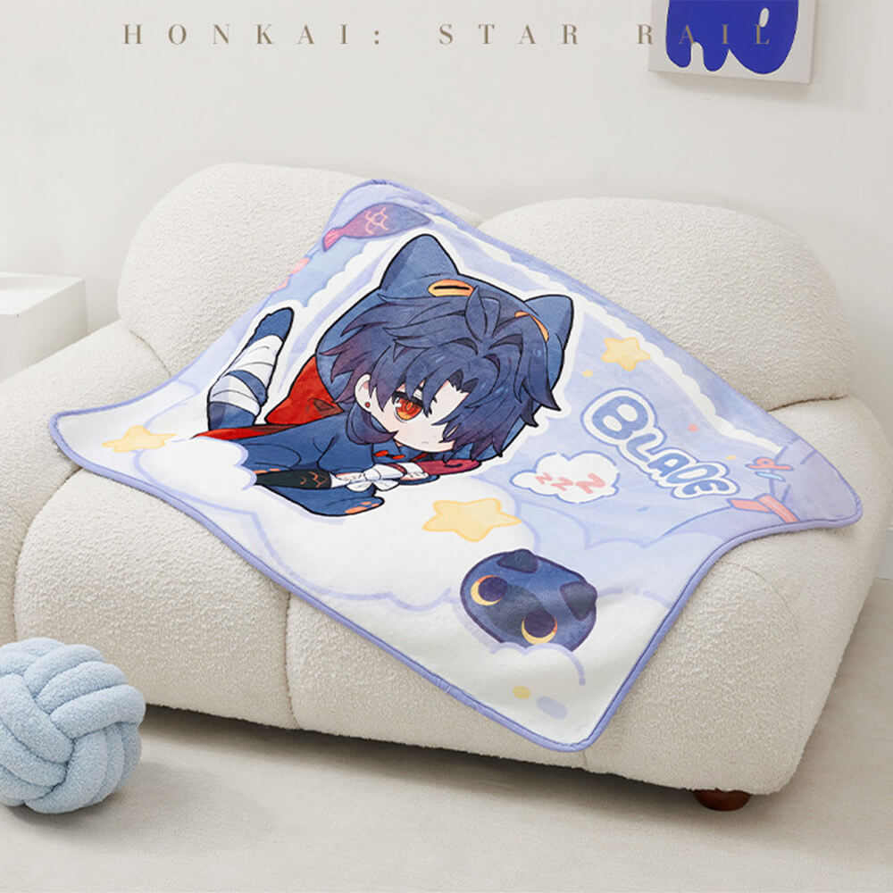 Boys Dormitory Q Version Home Series Blanket