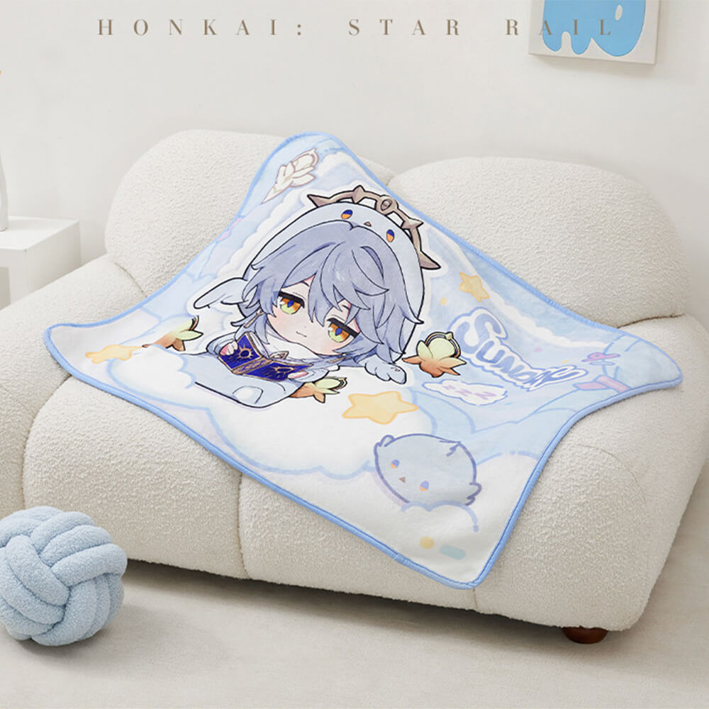 Boys Dormitory Q Version Home Series Blanket