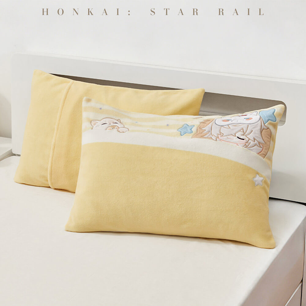 Boys Dormitory Q Version Home Series Pillowcase