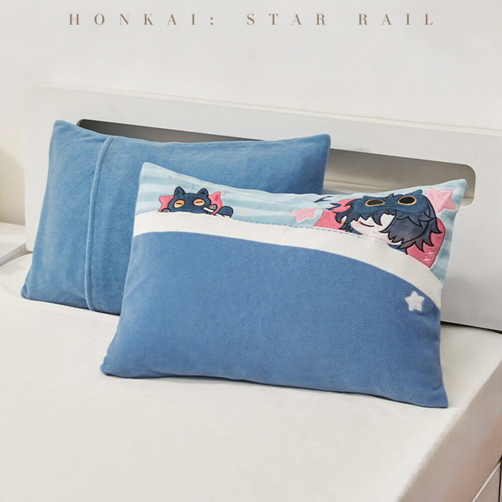 Boys Dormitory Q Version Home Series Pillowcase