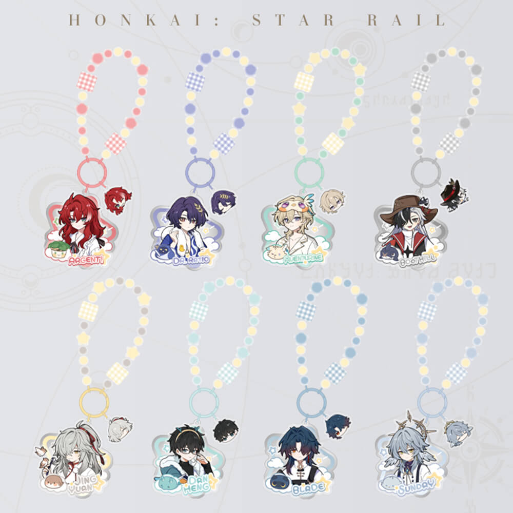 Boys Dormitory Series Acrylic Keychain